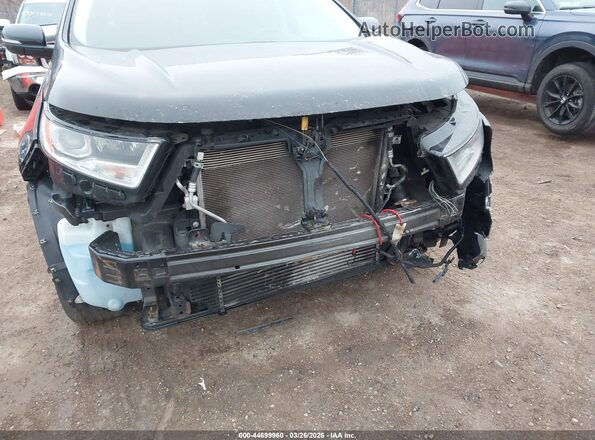 2FMPK4J90HBC01027 2017 FORD EDGE Черный Вид спереди