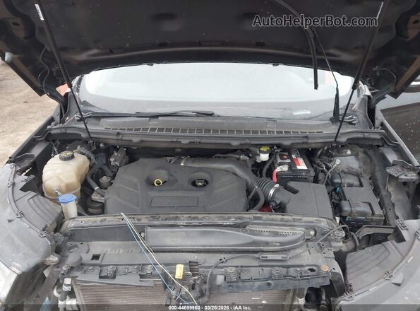 2FMPK4J90HBC01027 2017 FORD EDGE Черный Вид сзади