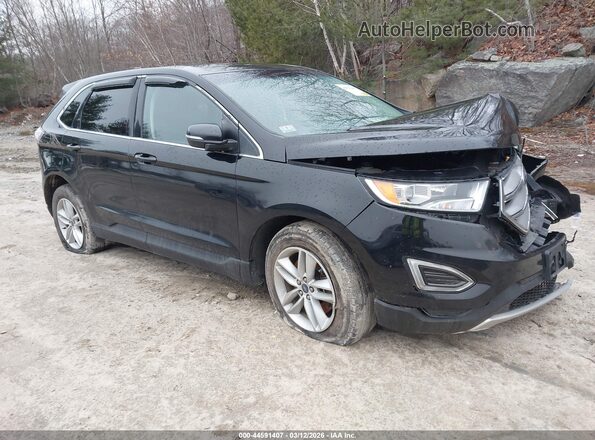 2FMPK4J90JBC52856 2018 FORD EDGE Black Delantero derecho
