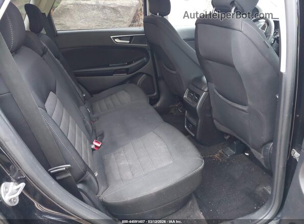 2FMPK4J90JBC52856 2018 FORD EDGE Black Vista de la etiqueta del VIN