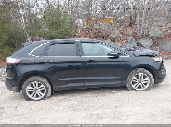 2FMPK4J90JBC52856 2018 FORD EDGE Black Vista interior trasera