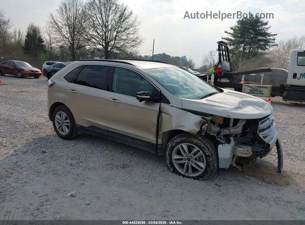 2FMPK4J91JBB03968 2018 FORD EDGE Золотой Передняя правая четверть