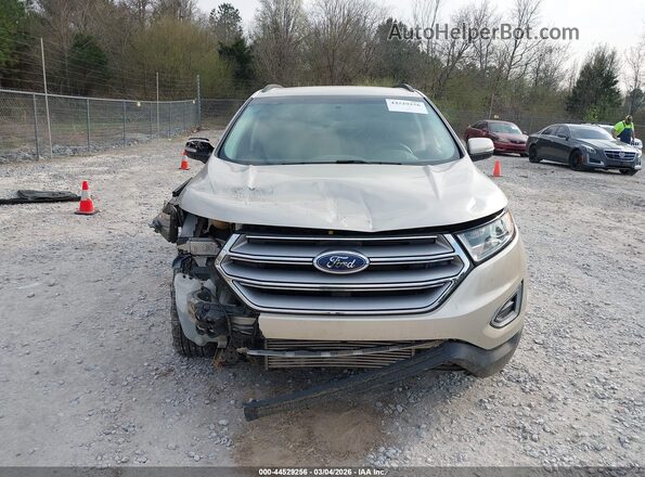 2FMPK4J91JBB03968 2018 FORD EDGE Золотой Вид щитка приборов
