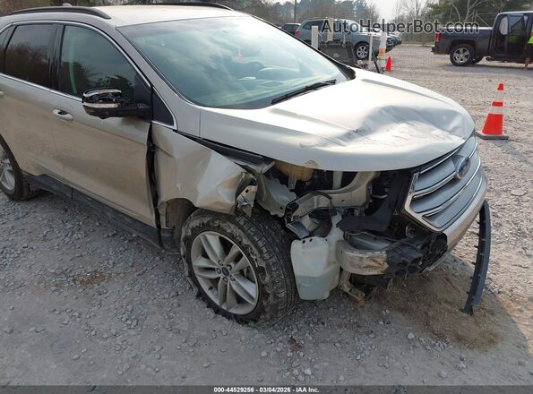 2FMPK4J91JBB03968 2018 FORD EDGE Золотой Вид спереди