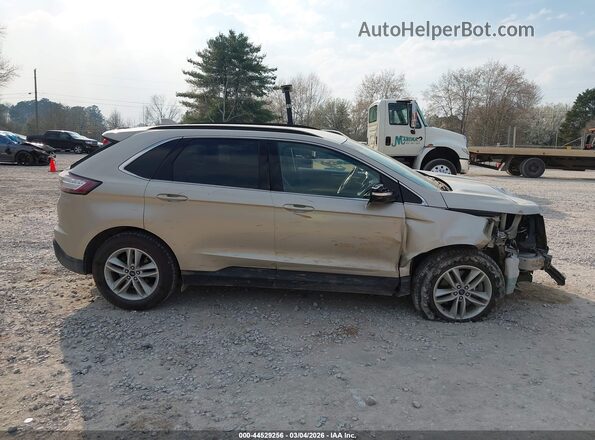 2FMPK4J91JBB03968 2018 FORD EDGE Золотой Вид задней части салона