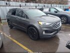 2019 Ford Edge Sel Gray vin: 2FMPK4J91KBB89915