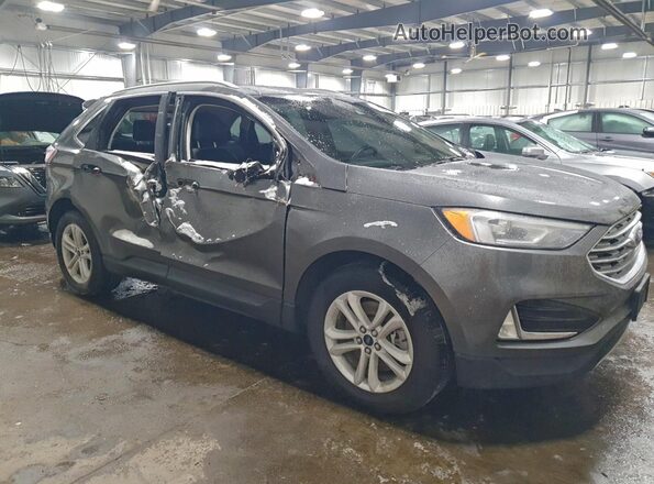 2FMPK4J91KBC20810 2019 FORD EDGE Серый Передняя правая четверть