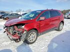 2022 Ford Edge Sel Red vin: 2FMPK4J91NBB00607