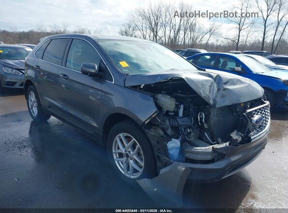 2FMPK4J91RBA95169 2024 FORD EDGE Gray Передня права чверть