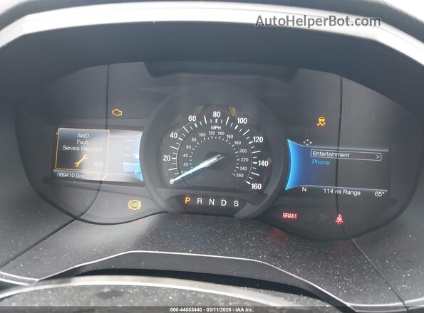 2FMPK4J91RBA95169 2024 FORD EDGE Gray Вид задніх сидінь