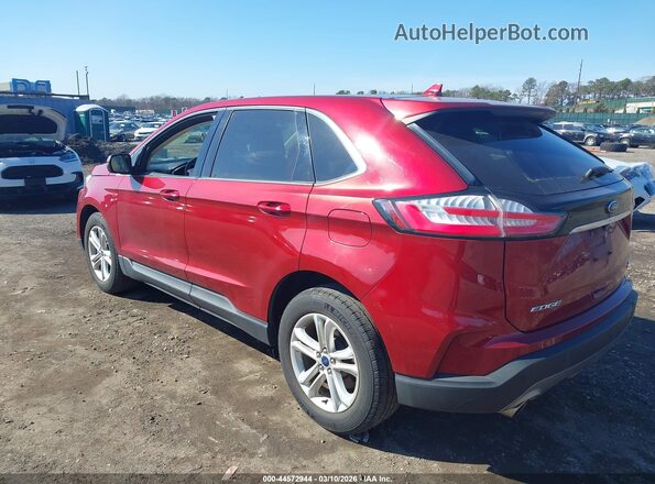 2FMPK4J92KBB47432 2019 FORD EDGE Красный Задняя левая четверть