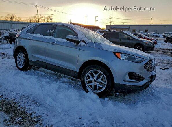2FMPK4J92PBA59097 2023 FORD EDGE Серебряный Передняя правая четверть