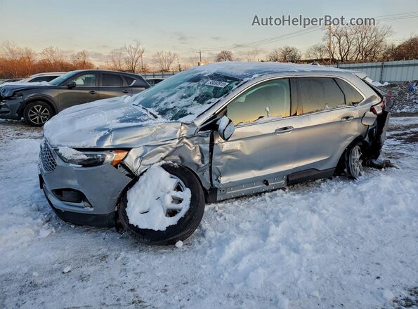 2FMPK4J92PBA59097 2023 FORD EDGE Серебряный Передняя левая четверть