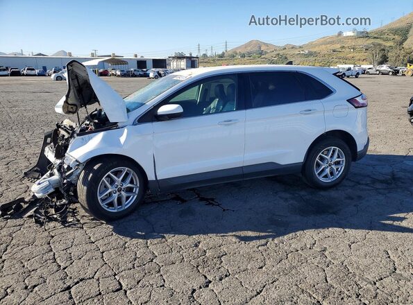 2FMPK4J92RBA98212 2024 FORD EDGE White Vista tres cuartos delantera izquierda