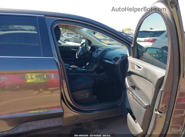 2FMPK4J93JBB73374 2018 FORD EDGE Серый Вид салона спереди