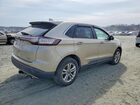 2017 Ford Edge Sel Бежевый vin: 2FMPK4J94HBC25590