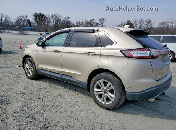 2FMPK4J94HBC25590 2017 FORD EDGE Бежевый Задняя левая четверть