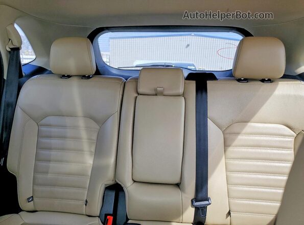 2FMPK4J94HBC25590 2017 FORD EDGE Бежевый Вид задних сидений