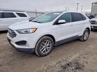 2021 Ford Edge Sel White vin: 2FMPK4J94MBA13699