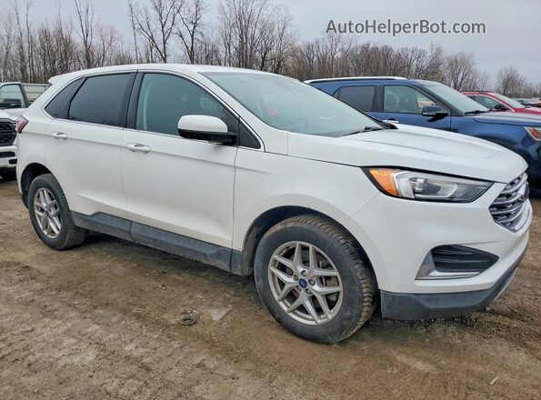 2FMPK4J94NBA05393 2022 FORD EDGE White Przód prawy