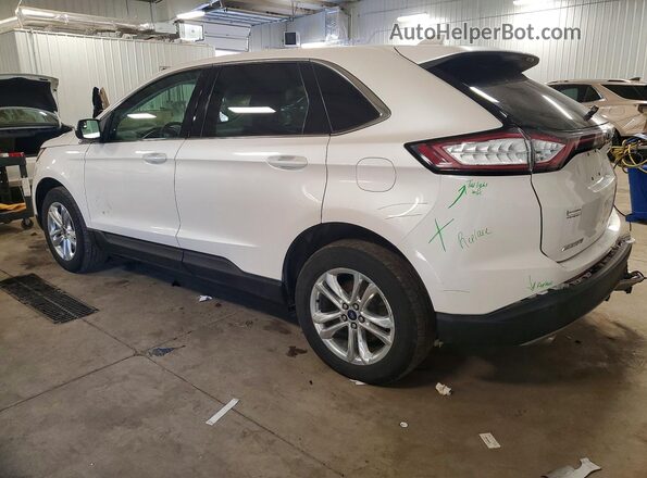2FMPK4J95JBB05352 2018 FORD EDGE Белый Задняя левая четверть