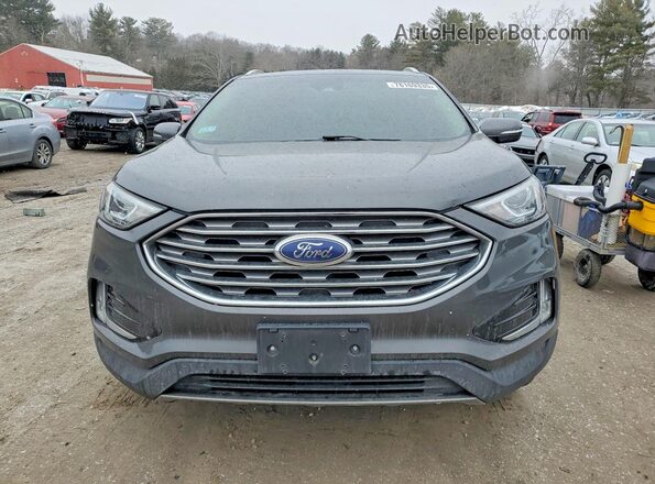 2FMPK4J95KBC03220 2019 FORD EDGE Gray Vista frontal