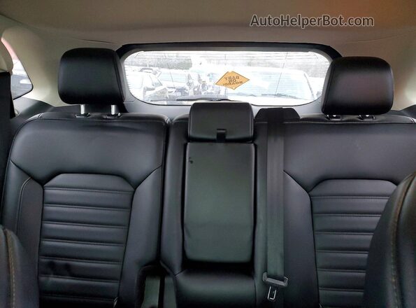 2FMPK4J95KBC03220 2019 FORD EDGE Gray Vista de los asientos traseros