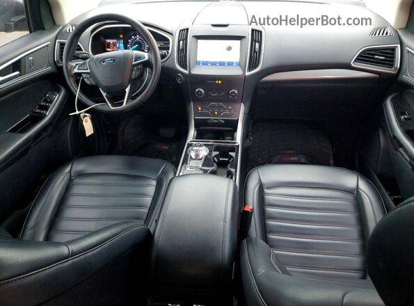 2FMPK4J95KBC03220 2019 FORD EDGE Gray Vista del salpicadero