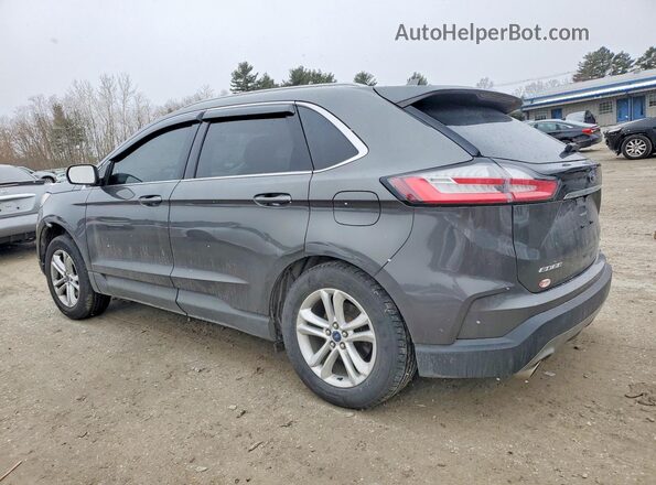 2FMPK4J95KBC03220 2019 FORD EDGE Gray Trasero izquierdo