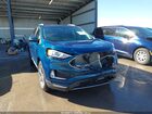 2020 Ford Edge Sel Blue vin: 2FMPK4J95LBA89317