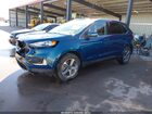 2020 Ford Edge Sel Blue vin: 2FMPK4J95LBA89317