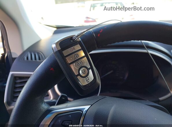 2FMPK4J95LBA89317 2020 FORD EDGE Blue Vista del salpicadero