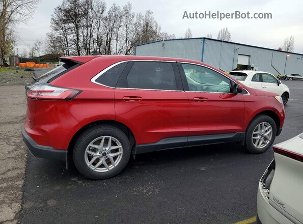 2FMPK4J95PBA48868 2023 FORD EDGE Красный Задняя правая четверть
