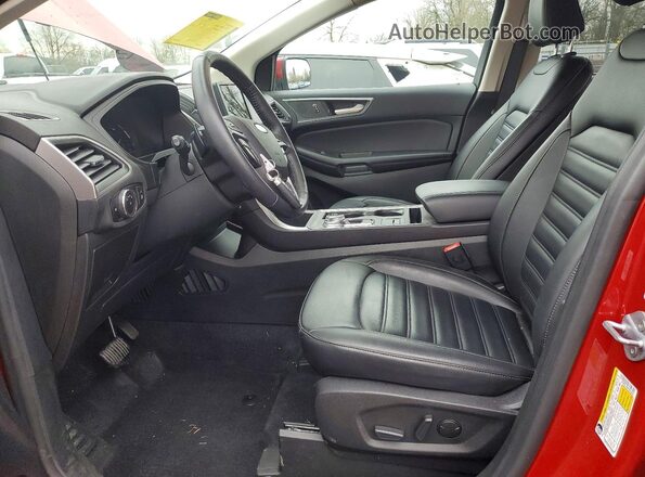 2FMPK4J95PBA48868 2023 FORD EDGE Красный Вид салона спереди