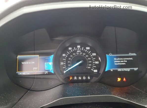 2FMPK4J95PBA48868 2023 FORD EDGE Красный Вид щитка приборов
