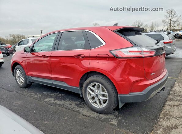 2FMPK4J95PBA48868 2023 FORD EDGE Красный Задняя левая четверть