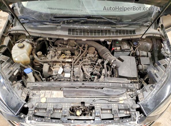 2FMPK4J96KBB60961 2019 FORD EDGE Черный Вид подкапотного пространства
