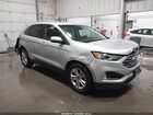 2019 Ford Edge Sel Gray vin: 2FMPK4J96KBB80966