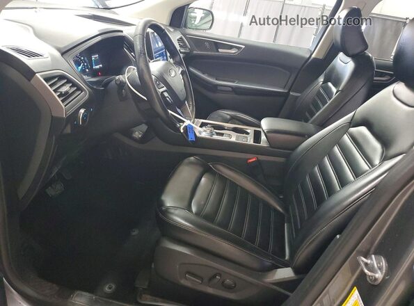 2FMPK4J96PBA21145 2023 FORD EDGE Gray Вид салону спереду