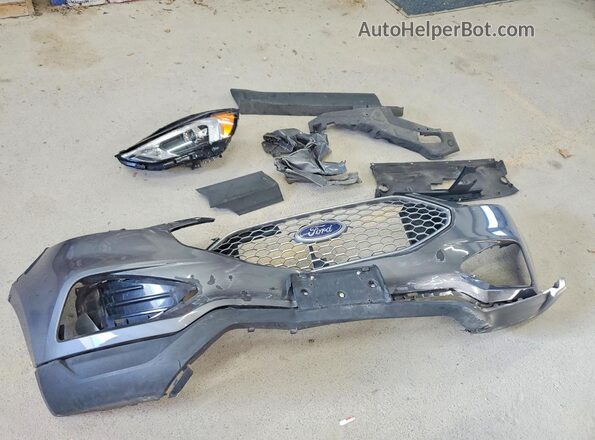 2FMPK4J96PBA21145 2023 FORD EDGE Gray Вид наклейки з VIN-кодом