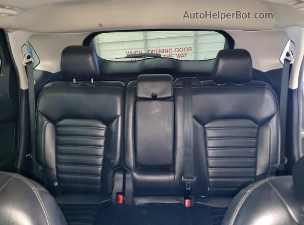 2FMPK4J96PBA21145 2023 FORD EDGE Gray Вид задніх сидінь