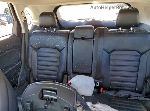 2FMPK4J96RBA47232 2024 FORD EDGE Black Widok tylnych siedzeń