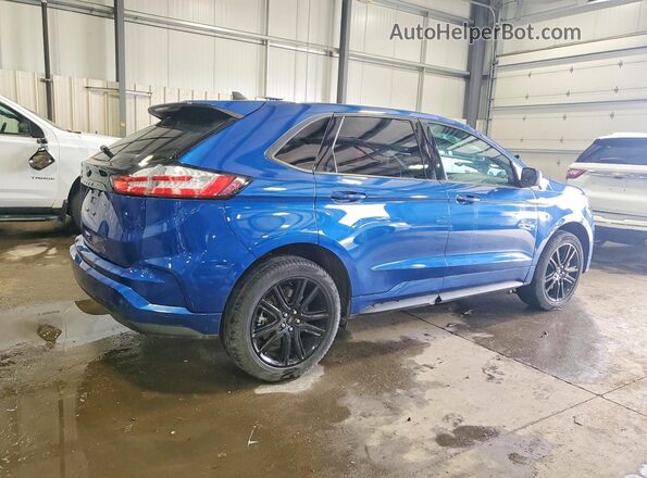 2FMPK4J96RBB11396 2024 FORD EDGE Blue Tył prawy