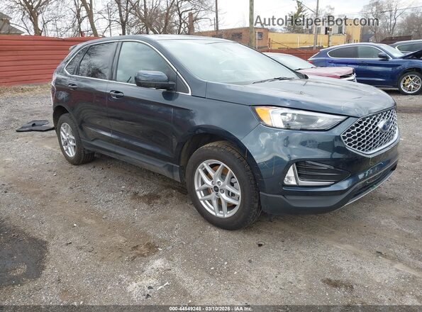 2FMPK4J96RBB16095 2024 FORD EDGE Gray Przód prawy