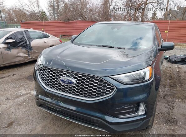 2FMPK4J96RBB16095 2024 FORD EDGE Gray Widok wnętrza z tyłu