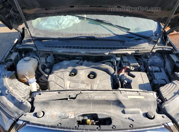 2FMPK4J97HBB11079 2017 FORD EDGE Оранжевый Вид подкапотного пространства