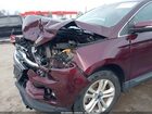 2019 Ford Edge Sel Бордовый vin: 2FMPK4J97KBB92253