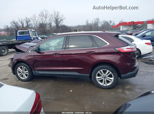 2FMPK4J97KBB92253 2019 FORD EDGE Бордовый 
