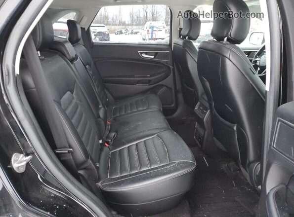 2FMPK4J98HBB79066 2017 FORD EDGE Черный Вид задней части салона
