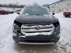 2017 Ford Edge Sel Черный vin: 2FMPK4J98HBB79066